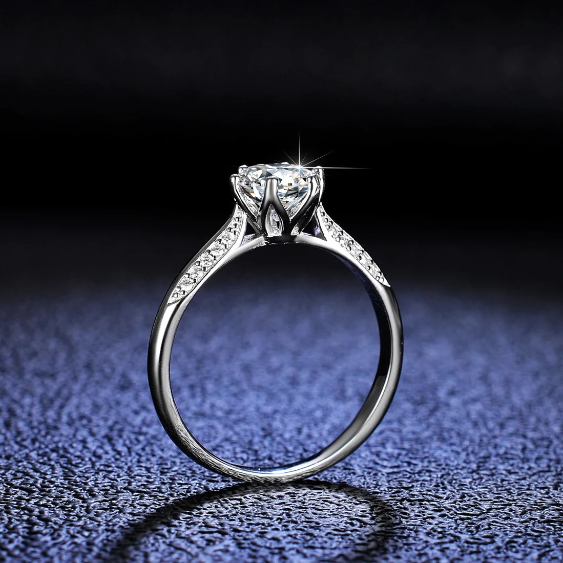 Lumira 1-karaats moissaniet ve - Moissanite Engagement Ring 1 Carat recensie en prijs