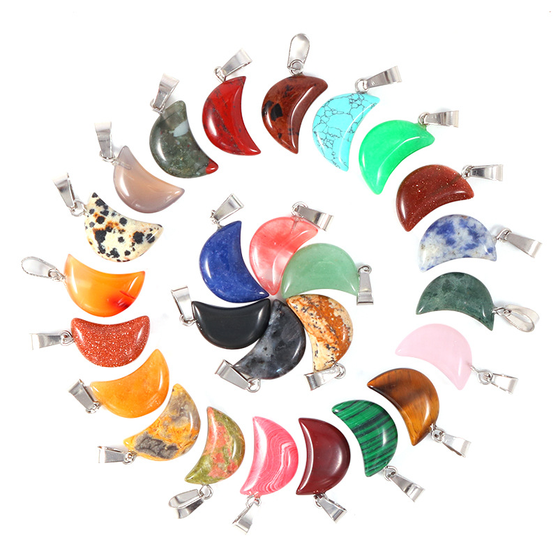 20 stks/zak Natuursteen Krista - Crystal Pendant Necklace Natural Stone recensie en prijs