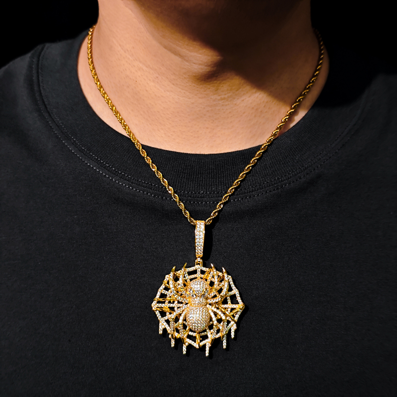 TUHE Hight Kwaliteit VVS1 Mois - 925 Sterling Silver Chain Necklace Men recensie en prijs