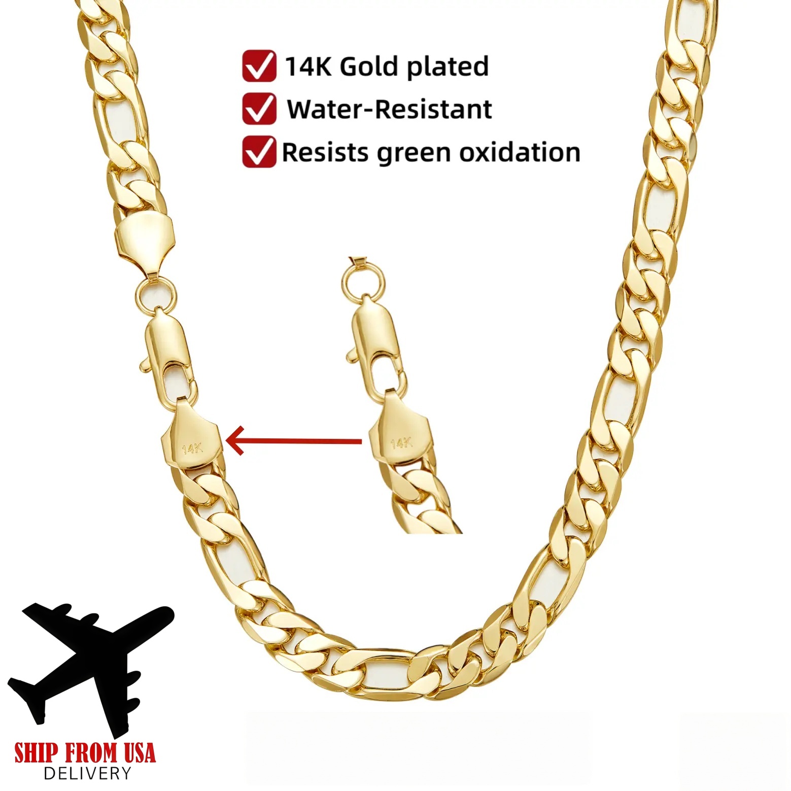 14K verguld gouden 3:1 NK Cuba - Cuban Link Chain 12Mm recensie en prijs