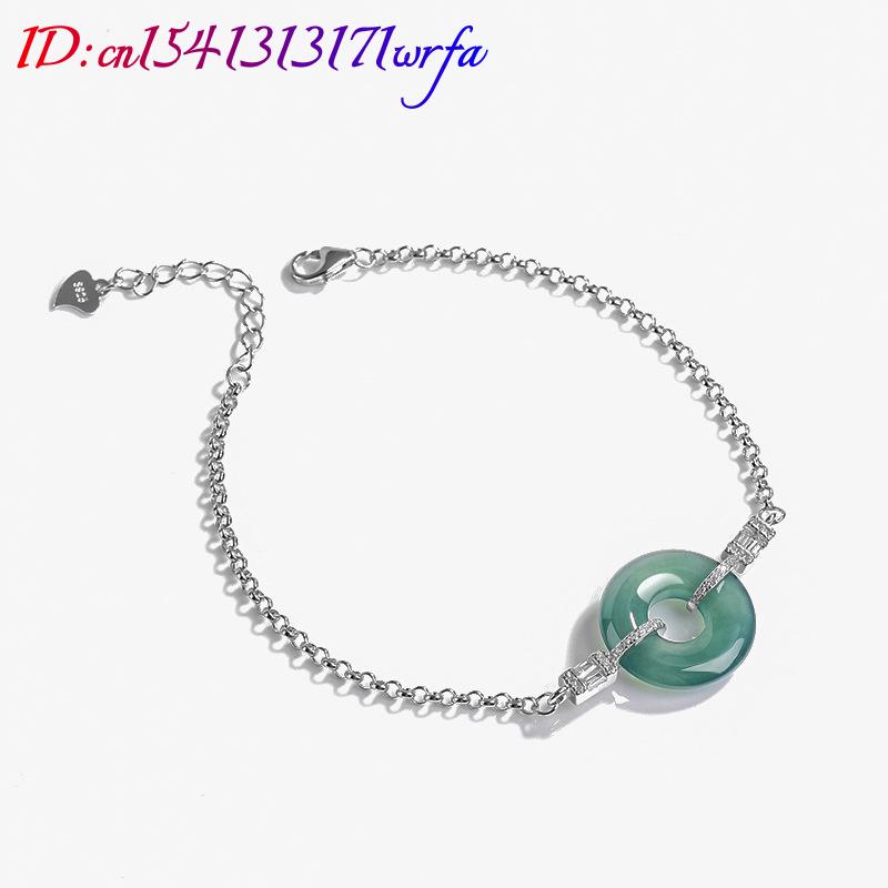 Blauwe Myanmar Jadeïet Ringarm - Bracelets recensie en prijs
