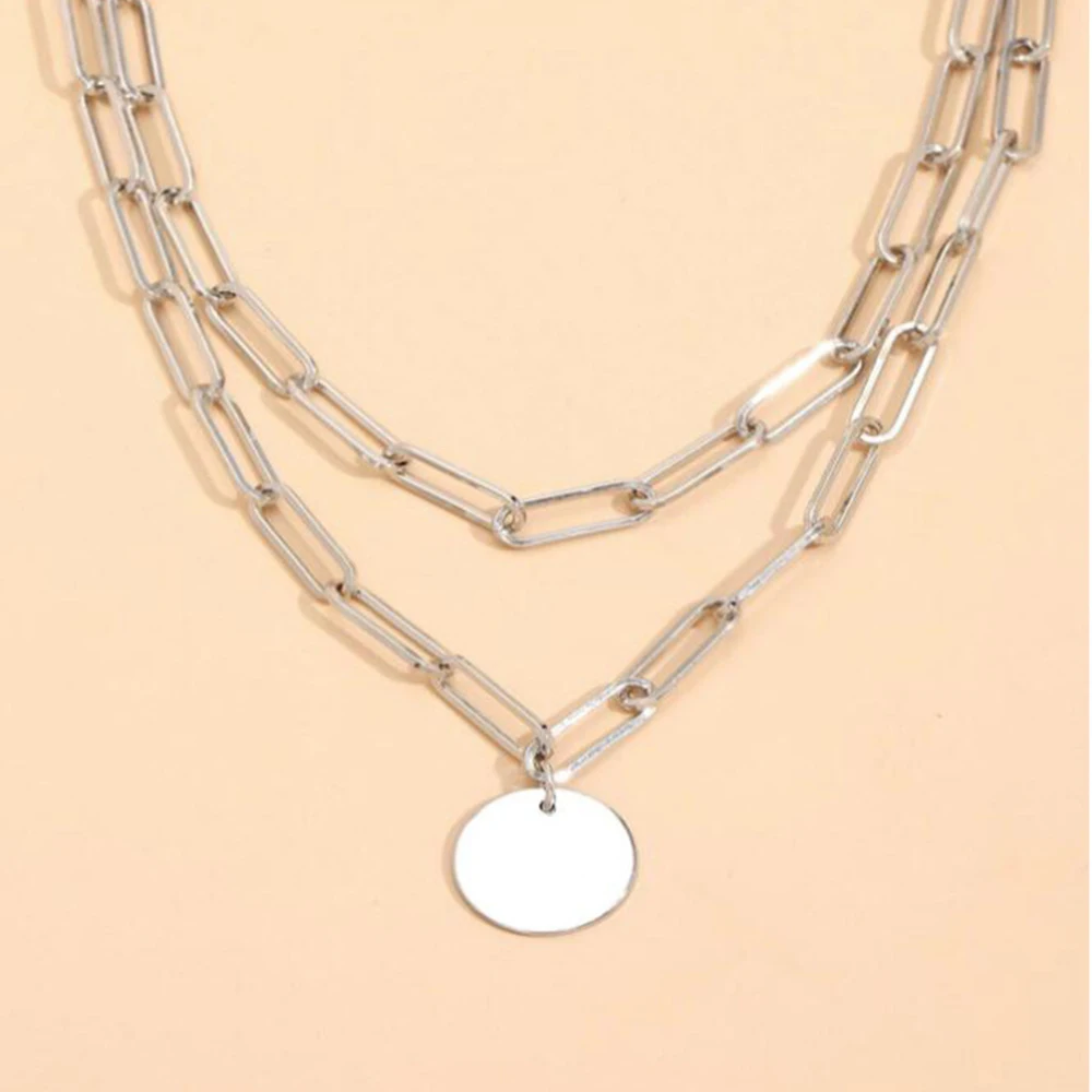 SUMENG 2024 Nieuwe Mode Vintag - Layered Pendant Necklace Aesthetic recensie en prijs